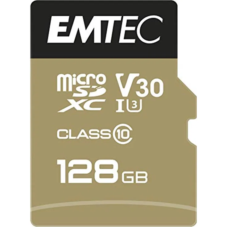 Emtec SpeedIN PRO R95/W85 microSDXC 128GB Kit, UHS-I U3, A1, Class 10 (ECMSDM128GXC10SP)