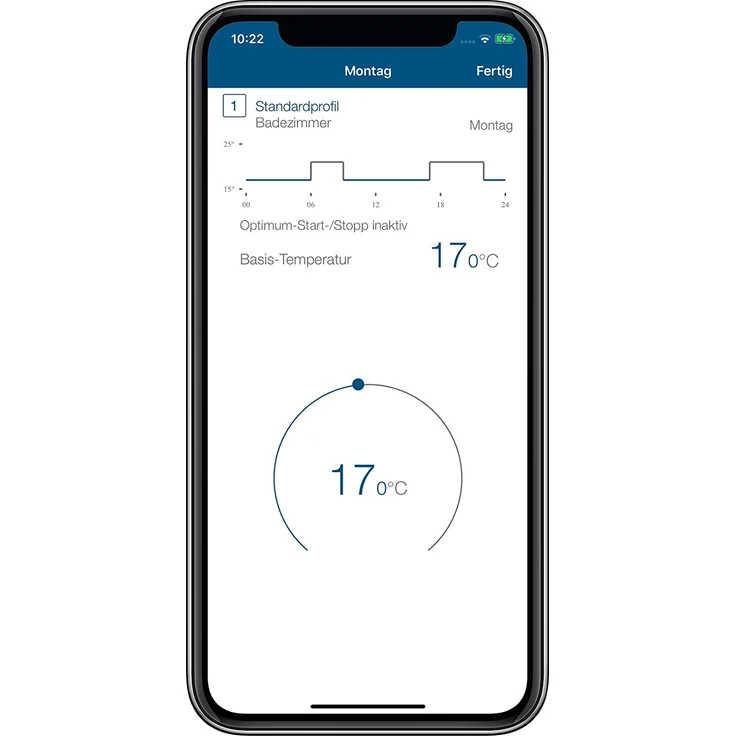 Homematic IP HmIP-WTH-2 Smart Home Wandthermostat mit Luftfeuchtigkeitssensor, digitales Thermostat Heizkörper/Fußbodenheizung mit/ohne App, Amazon Alexa, Google Assistant, Temperaturmessung, Energie sparen (143159A0) – Bild 10