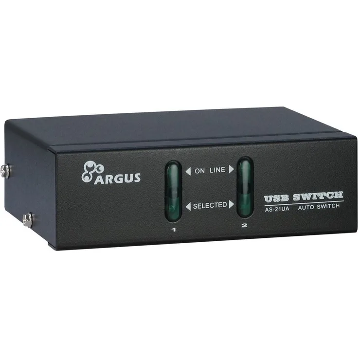 Inter-Tech KVM-AS-21UA Tastatur/Video/Maus KVM-Switch