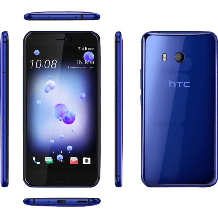 HTC U11 Smartphone 13,97cm Pixel (5,5 Zoll) Super LCD 5-Display, 64GB interner Speicher, 4GB RAM, Dual-SIM, Android, Sapphire Blue - Preisvergleich – Bild 4