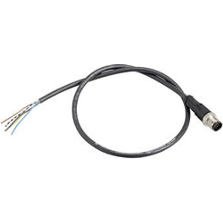 Schneider XZ-Vorverdrahteter Stecker, gerade, M12, 4-polig, PUR 5m Kabel