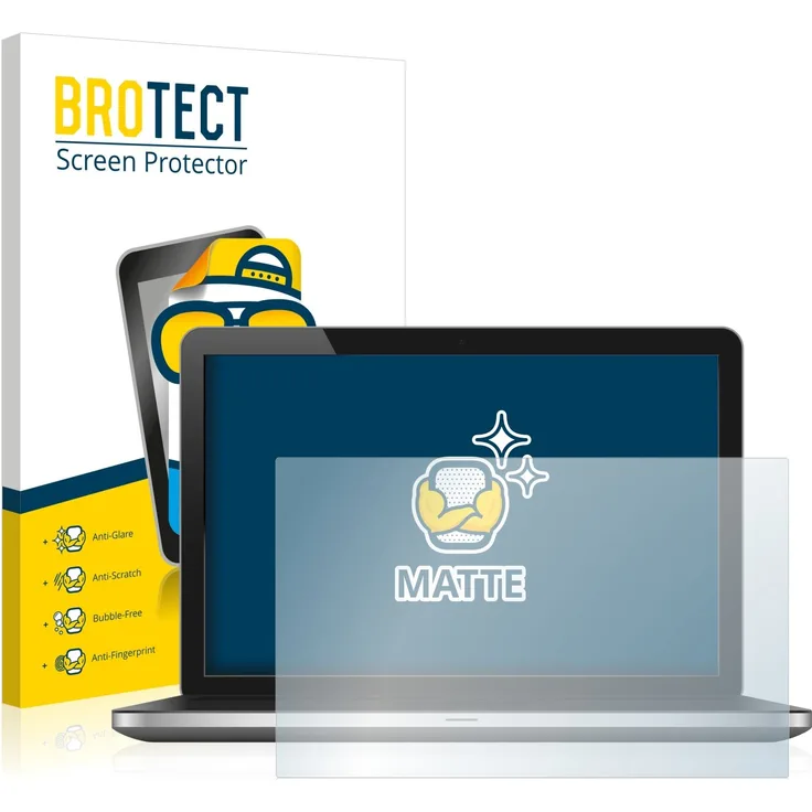 Brotect Matt Displayschutzfolie für 40.6 cm (16.0 Zoll) Displays [354 x 199 mm, Seitenverhältnis 16:9]