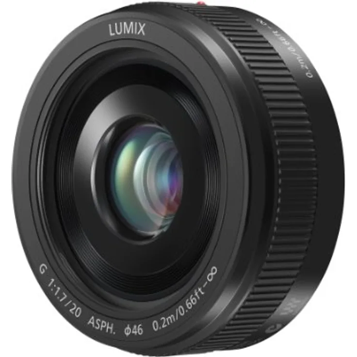 Panasonic H-H020A MILC/SLR Schwarz