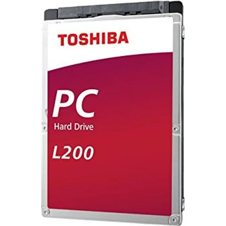 Toshiba L200 Laptop PC - Festplatte - 1 TB - intern - 2.5 Zoll (6.4 cm) - SATA 6Gb/s - 5400 rpm - Puffer: 128 MB (HDWL110UZSVA)