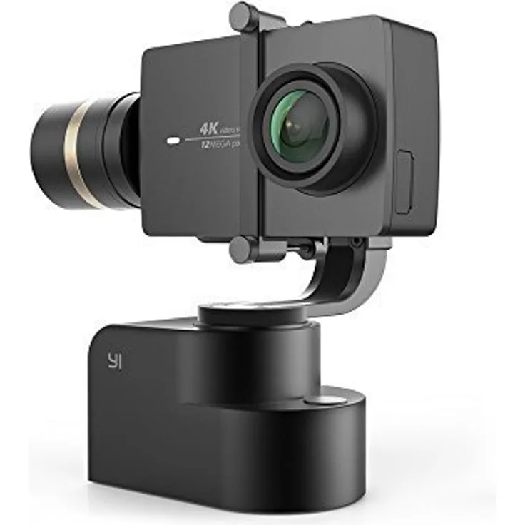YI Gimbal Stabilisator 3 Achsen Gimbal Stabilizer geeignet für YI 4K plus - YI 4K - YI Lite Action Kamera