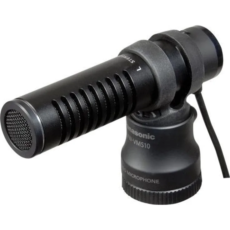 Panasonic VW-VMS10E-K Stereo-Mikrofon mit 3,5 mm Klinke