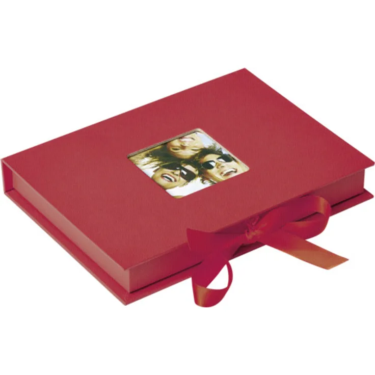 Foto-Geschenkbox Fun rot, für Fotos bis Format 13X18 cm