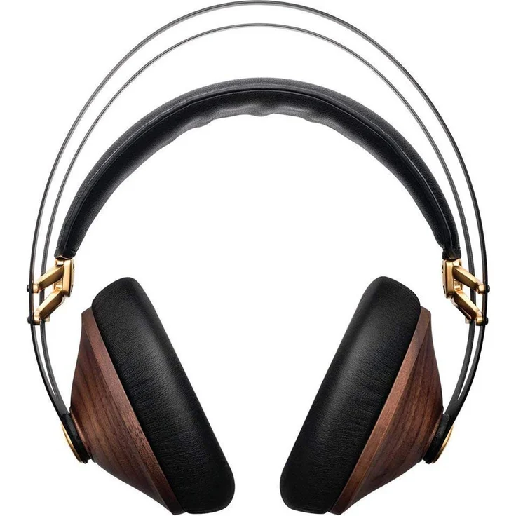 Meze 99 Classics Walnut Gold Audiophiler Over-Ear Kopfhörer, hochwertigen Materialien und hohem Walnut Gold – Bild 2