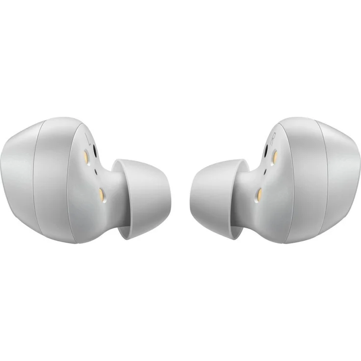 Samsung Galaxy Buds SM-R170 In-Ear Kopfhörer, mit Bluetooth, Mikrofon, geeignet für Sport, spritzwassergeschützt, silber – Bild 2
