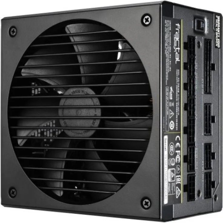 Fractal Design Ion+ 560P 80 Plus Platinum Zertifiziert, 560W, vollmodulares, kompaktes ATX Netzteil mit UltraFlex Kabeln