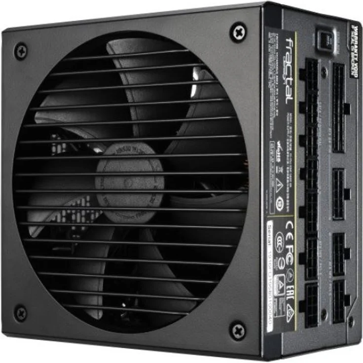 Fractal Design Ion+ 560P 80 Plus Platinum Zertifiziert, 560W, vollmodulares, kompaktes ATX Netzteil mit UltraFlex Kabeln – Bild 1