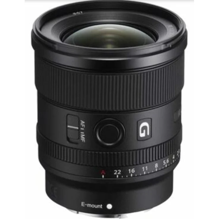 Sony SEL-20F18G Vollformat E-Mount Objektiv (FE 20mm F1.8, Ultraweitwinkel, leicht), schwarz – Bild 2