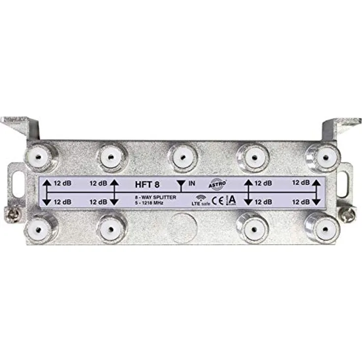 Astro Strobel Verteiler 8-fach 12db 5-1218MHz HFT 8