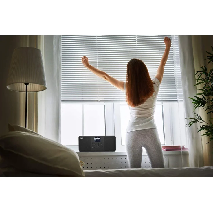 Imperial Dabman i205 CD Tischradio mit Bluetooth, WLAN, TFT-Display, schwarz – Bild 6