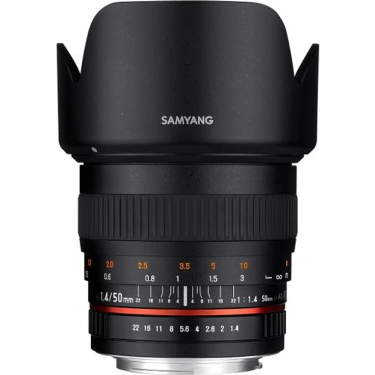 Samyang F1.4 Objektiv für Sony Alpha Anschluss E-Mount, 50mm – Bild 1