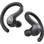 JLab JBuds Air Sport True Wireless In-Ear Kopfhörer, mit Bluetooth, Mikrofon, geeignet für Sport, schwarz