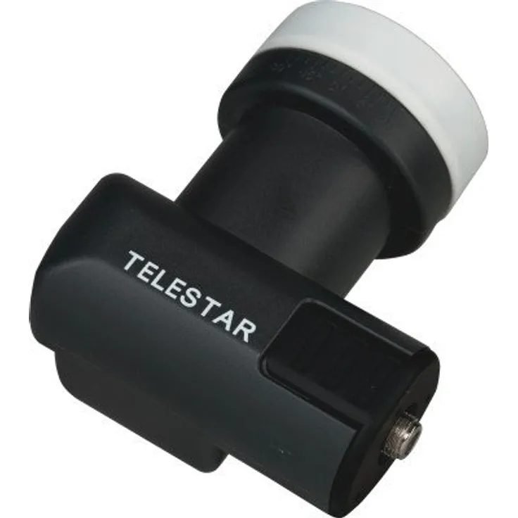 Telestar SkySingle HC Low Noice Block (0,1dB, Full-HD, HDTV, SDTV, 3D, 80mA) schwarz