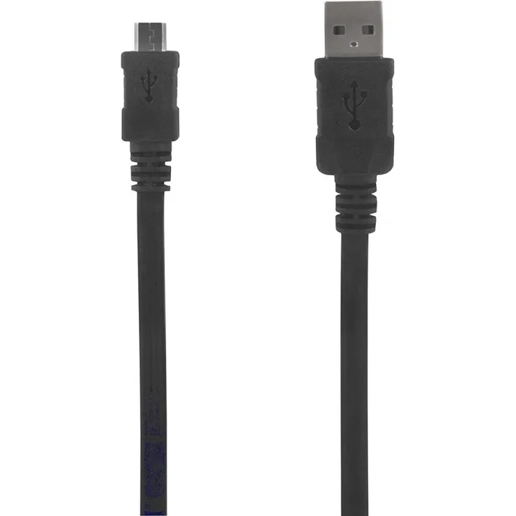 Micro-USB to USB Sync- Charge-Cable Black