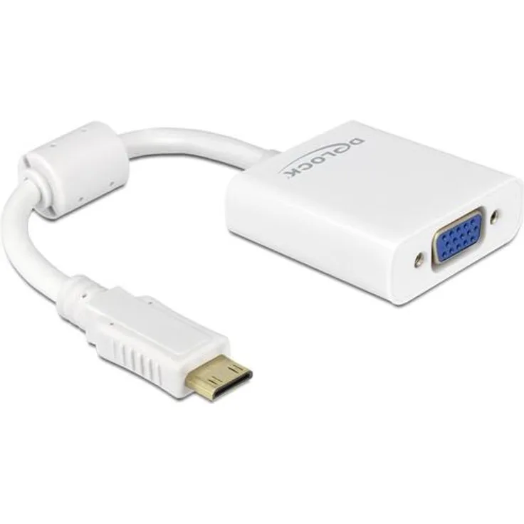 DeLock HDMI-Adapter (HDMI-Mini C Stecker - VGA Buchse)