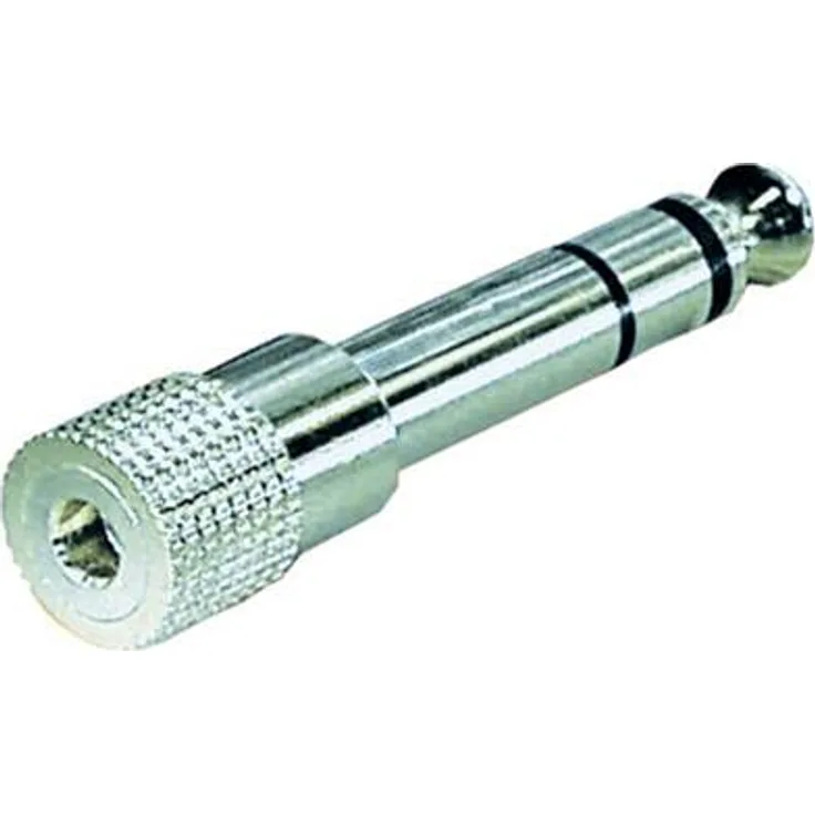 Adapter Klinkenst. 6,3mm/ Klinkenkuppl. 3,5mm meta