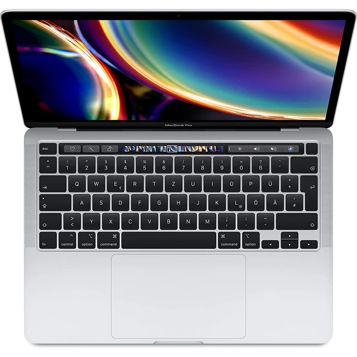 Apple MacBook Pro 13 (2020) 13,3 Zoll (2.560 x 1.600) Intel® Core i5-8257U (1,40 GHz) 8GB RAM 256GB M.2 PCIe SSD macOS (Silber) (MXK62D/A) - Preisvergleich – Bild 3