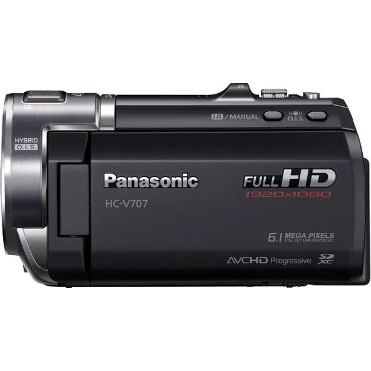 Panasonic HC-V707EG-K Full-HD-Camcorder (7,6 cm (3 Zoll) LCD-Display, 6.1 Megapixel, 21-fach opt. Zoom, 28mm Weitwinkel, 3D-kompatibel) schwarz – Bild 3