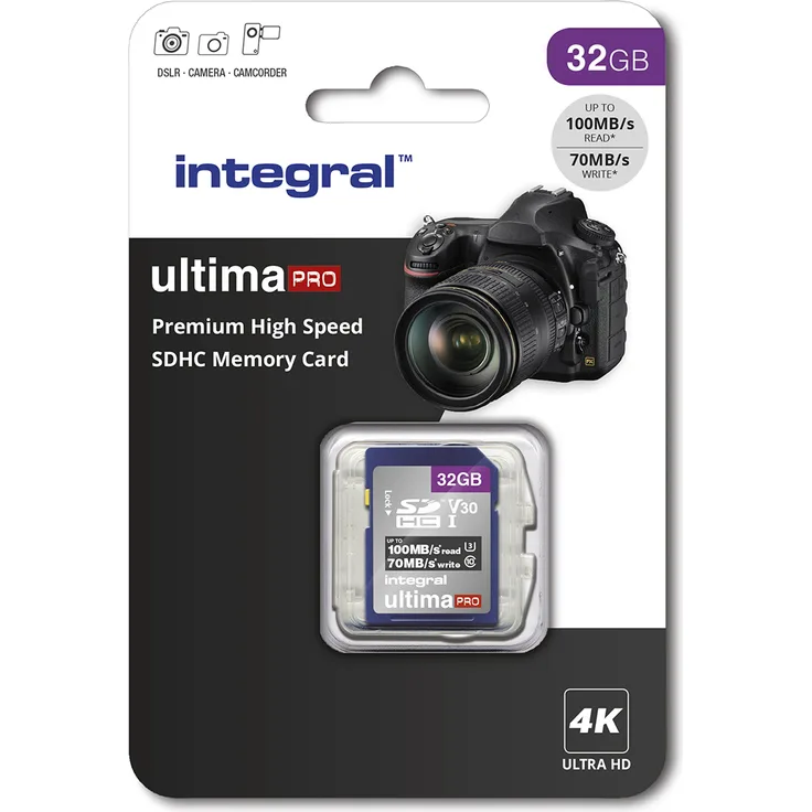 Integral insdh32g 32 GB Premium High Speed SDHC-Speicherkarte