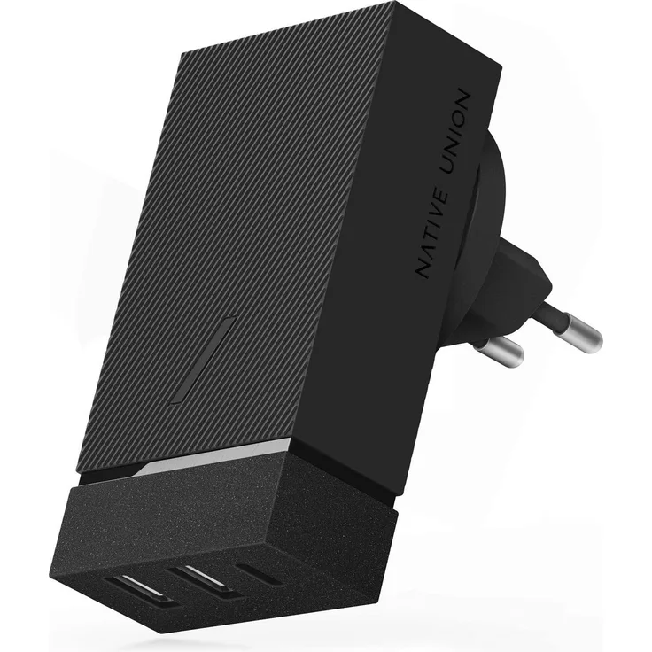 Native Union Smart 45W Charger 1x USB-C 2x USB-A Slate Gray