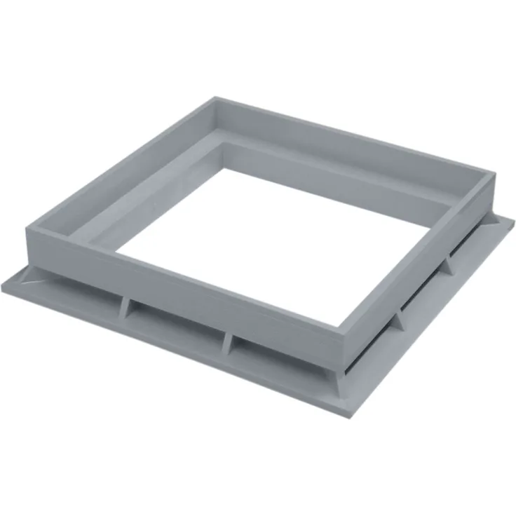Marley Rahmen für Einlaufrost - Schachtdeckel 200x200mm Einlaufschacht Kanaldeckel Gully