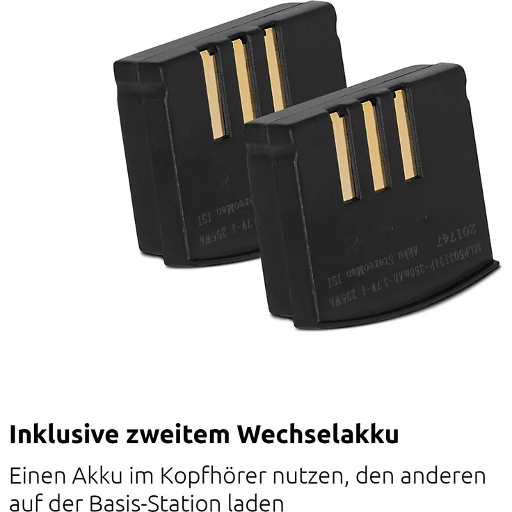 TSAT Stereoman ISI 2 (V2) Funkkopfhörer In-Ear Kopfhörer, mit Mikrofon, schwarz – Bild 4