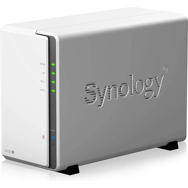 Synology DS220J 2 Bay Desktop-NAS-Gehäuse – Bild 3