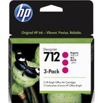 HP 712 3-PACK 29-ML MAGENTA