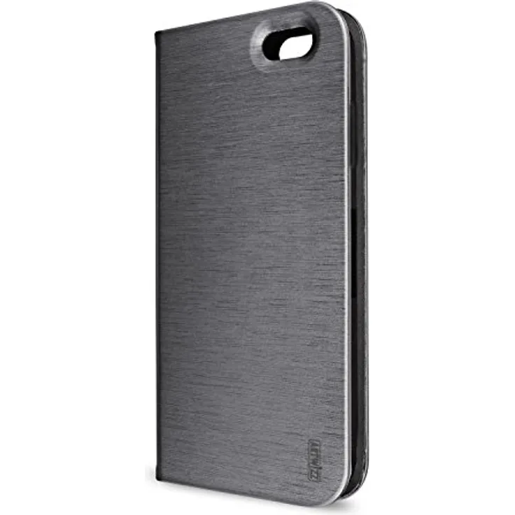 Artwizz FolioJacket Handyhülle geeignet für [iPhone SE (2020) - 8-7] - Schutzhülle mit Standfunktion, Magnetverschluss - Titan