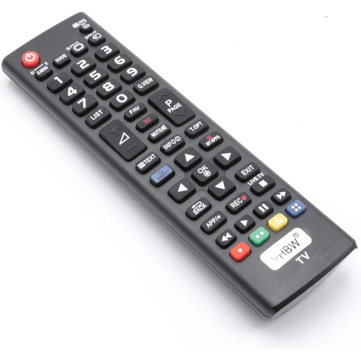 vhbw Fernbedienung passend für LG 32LN577, 39LN575, 39LN5758, 39LN577, 42LN570, 42LN5708, 42LN575, 42LN5758, 42LN577 Fernseher, TV