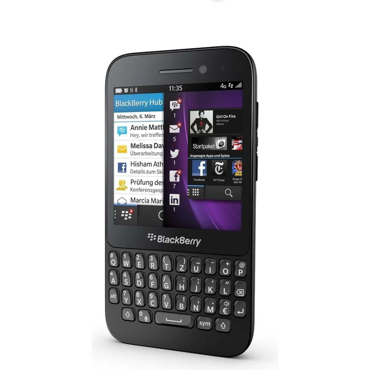 Rim - BlackBerry Q5 Black QWERTY – Bild 2