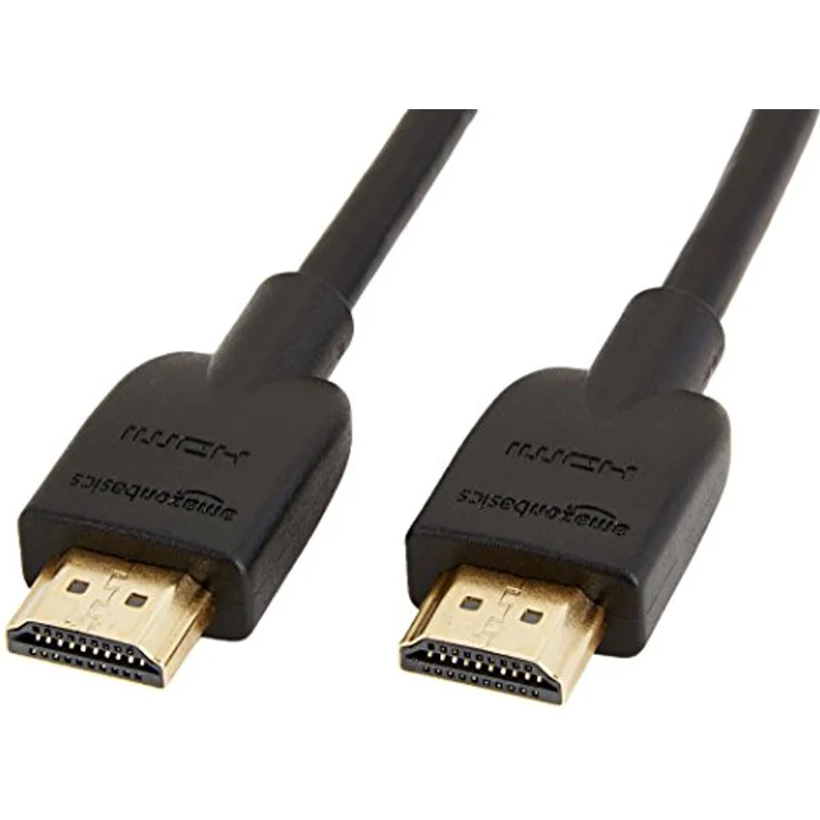 AmazonBasics Hochgeschwindigkeits-HDMI-Kabel 2.0, Ethernet, 3D, 4K-Videowiedergabe und ARC, 1,8 m, 3er-Pack – Bild 1