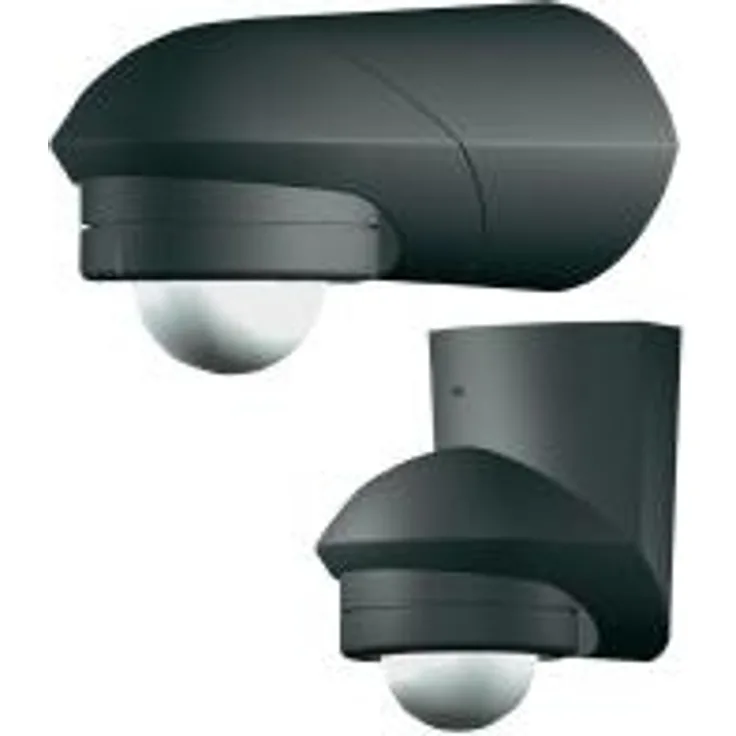 Grothe 5167044 Bewegungsmelder Grad 230 V, Aufputz, IP55, Mc Guard Pro BM 360 Sw, Schwarz