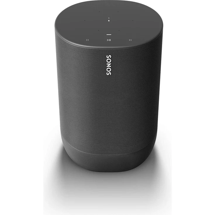 Sonos Move Multiroom-Lautsprecher mit Alexa, Google Assistant, wetterfest, stoßfest, geeignet für Indoor, Outdoor, schwarz – Bild 3