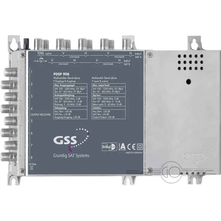 GSS Grundig PDSP 908 Einzel-Multischalter Profi