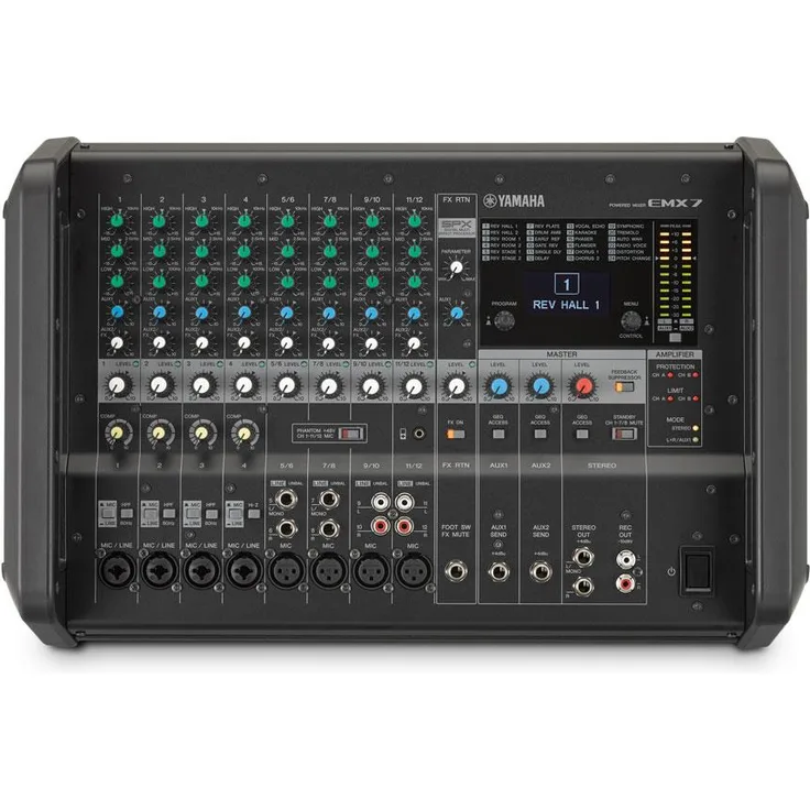 Yamaha EMX 7 Powermixer 2x 710W 4 Ohm