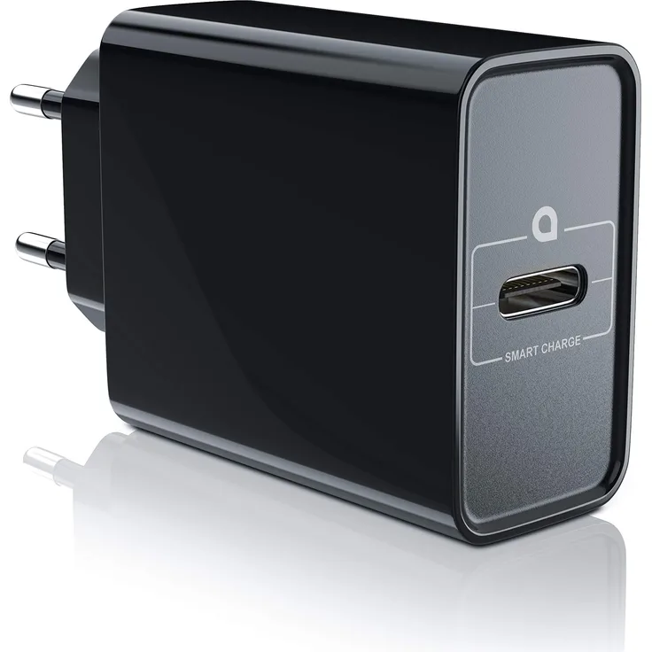 CSL - USB C Ladegerät Netzteil mit Power Delivery 30 Watt - USB Charger Ladeadapter - Schnellladefunktion - Kompatibel mit MacBook Pixel iPhone X XS 8 Plus Samsung S10 S9 S8 Note 8 und mehr