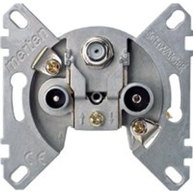 Merten 466097 Sat-Antennendose, 3fach