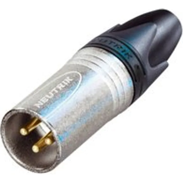 Neutrik NC3MXX-EMC XLR-Stecker mit LC-Filter (männlich, 3-polig)