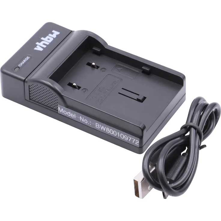 vhbw Micro USB Ladegerät Ladekabel passend für Kamera JVC GR-D-Serie GR-D239, GR-D240, GR-D240E, GR-D240EG, GR-D240EX, GR-D245, GR-D245E, GR-D245EG.