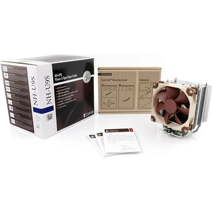 Noctua NH-U9S, Premium CPU Kühler mit NF-A9 92mm Lüfter (Braun) - Preisvergleich – Bild 3