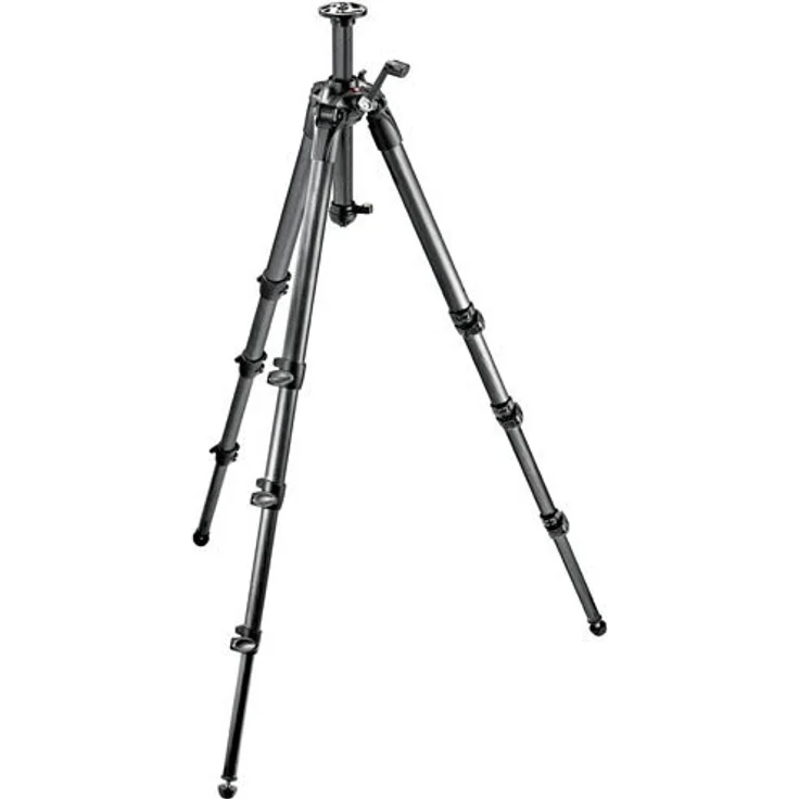 Manfrotto MT057C4-G Carbon Fiber Stativ mit 3 Auszügen und Kurbelsäule – Bild 1