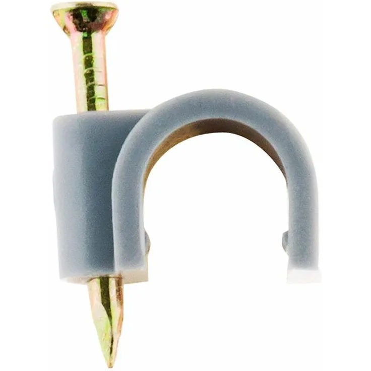 ZENITECH Kabelschelle 10mm grau (100 Stück) - Zenitech