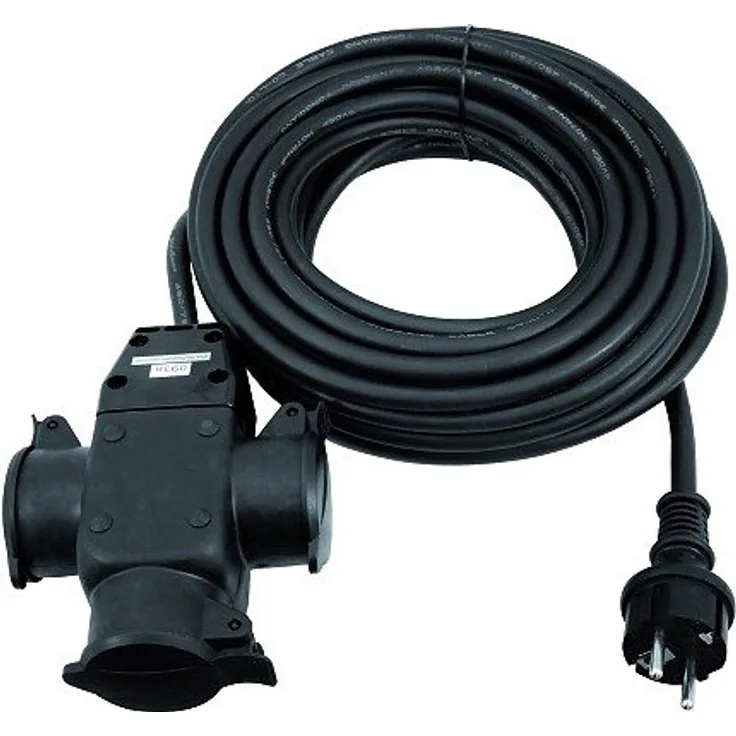 EUROLITE Verlängerung 3x1,5 10m 3-fach