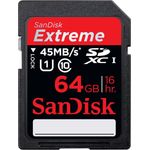 Sandisk 64GB Extreme SDXC (SDSDXS-064G-X46)