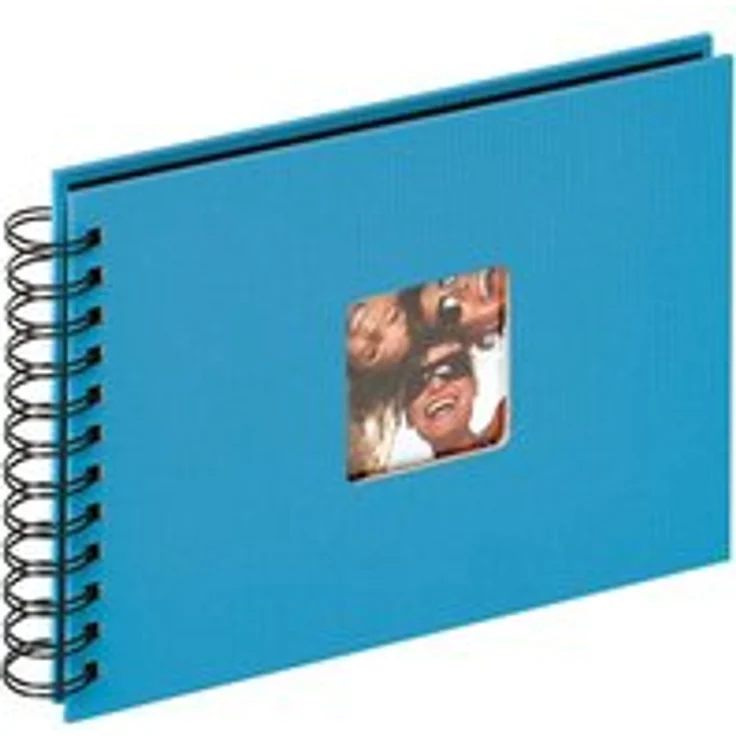 walther design SA-109-U Spiralalbum Fun, 23x17 cm, ozeanblau – Bild 1